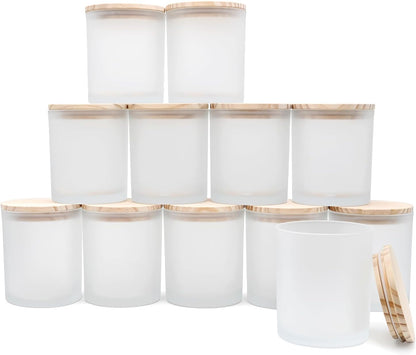 Pack of 20 - 7 OZ Thick Candle Jars for Making Candles