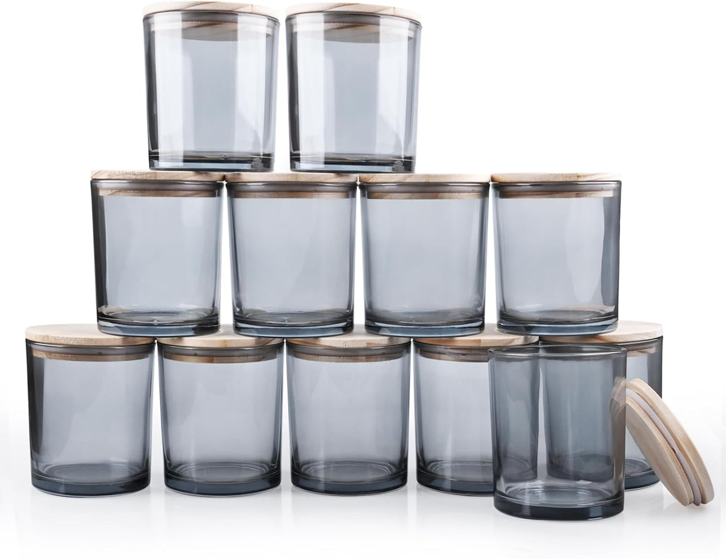 Pack of 20 - 7 OZ Thick Candle Jars for Making Candles