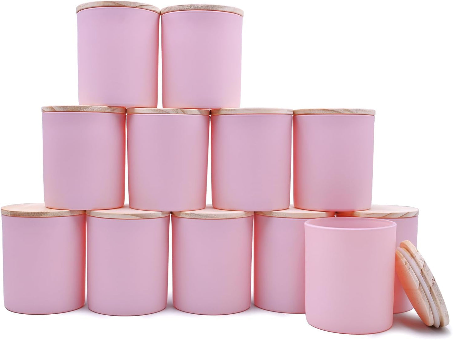 Pack of 20 - 7 OZ Thick Candle Jars for Making Candles