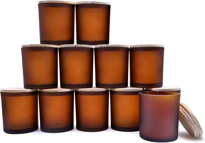 Pack of 20 - 7 OZ Thick Candle Jars for Making Candles