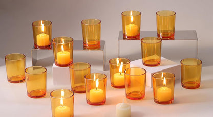 Pack of 36 - Votive Candle HoldersElegant Glass Tealight Candle Holder