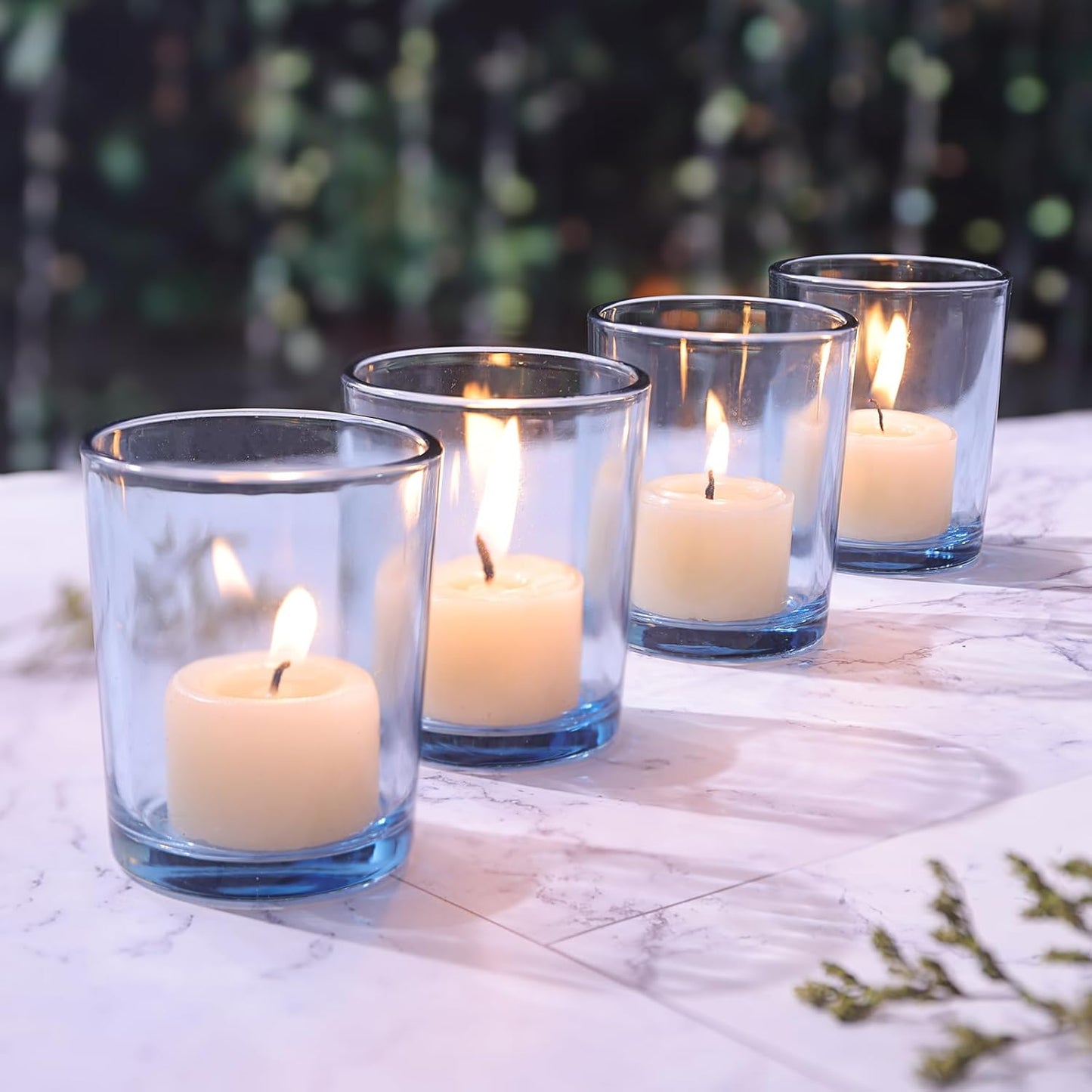 Pack of 36 - Votive Candle HoldersElegant Glass Tealight Candle Holder