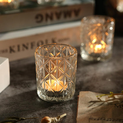 Pack of 36 -  Votive Candle Holders for Table Centerpieces