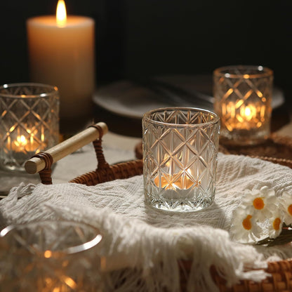 Pack of 36 -  Votive Candle Holders for Table Centerpieces