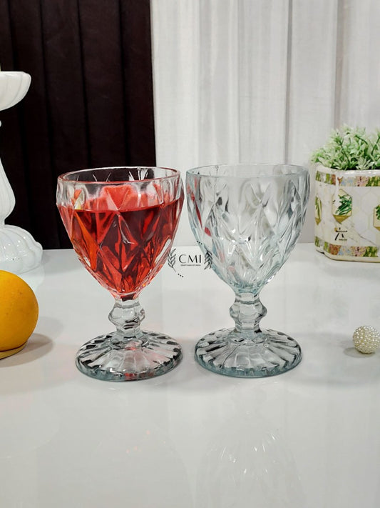 Red Wine Glass Plain Set Small