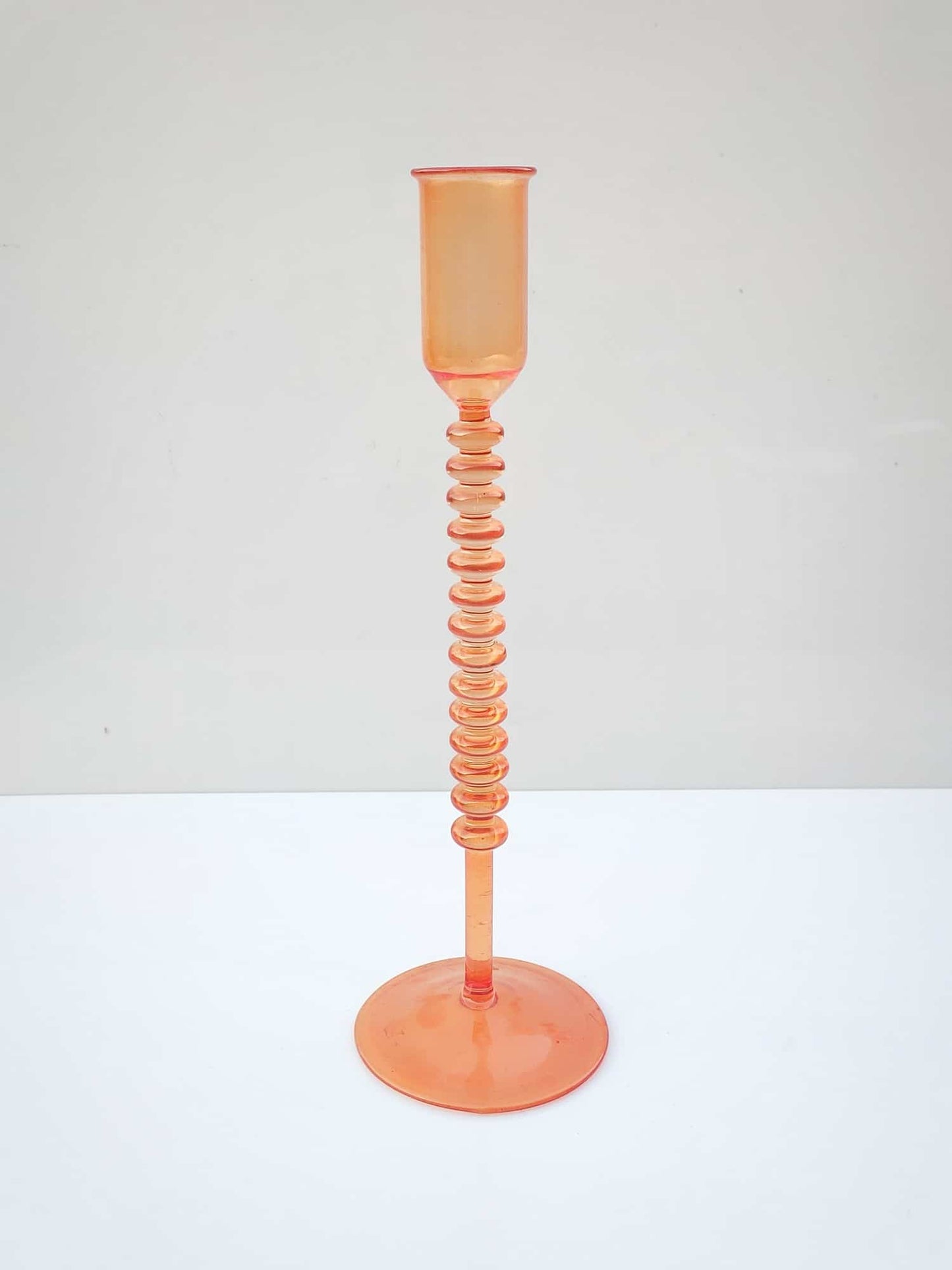 Borosilicate Pillar Candle Holder Transparent