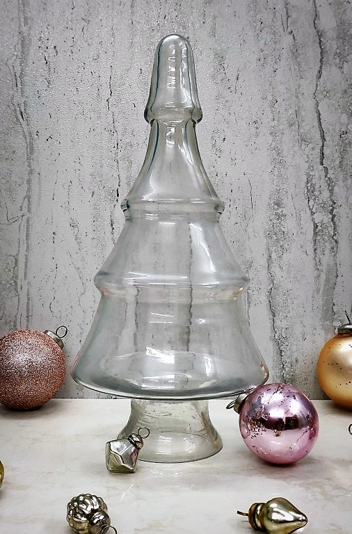 Glass Christmas Tree Small