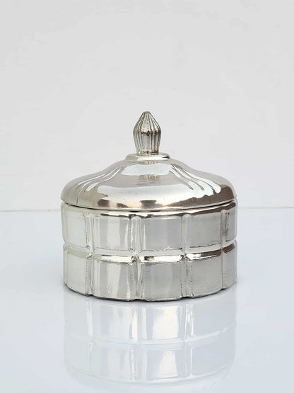 Royal Candy jar Silver Set of 2