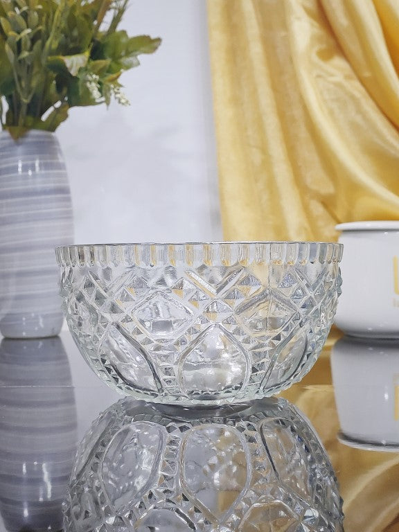 Vintage Glass Bowl Big