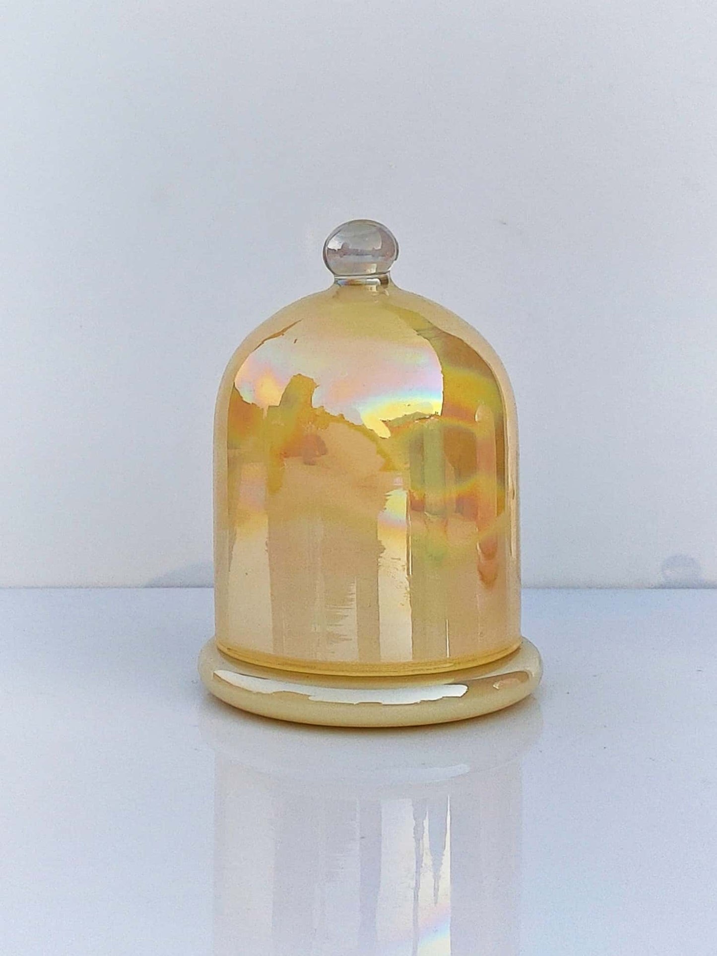 Holographic Jars  Cloche Candle Holder