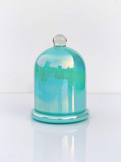 Holographic Jars  Cloche Candle Holder