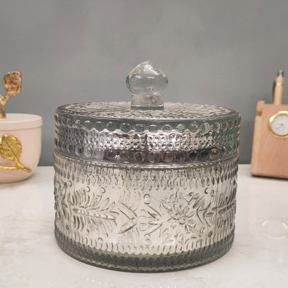 Silver Mercury Jewelry Box jar - Craft Man of India