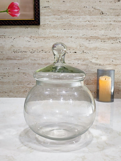 Glass Dome Jar