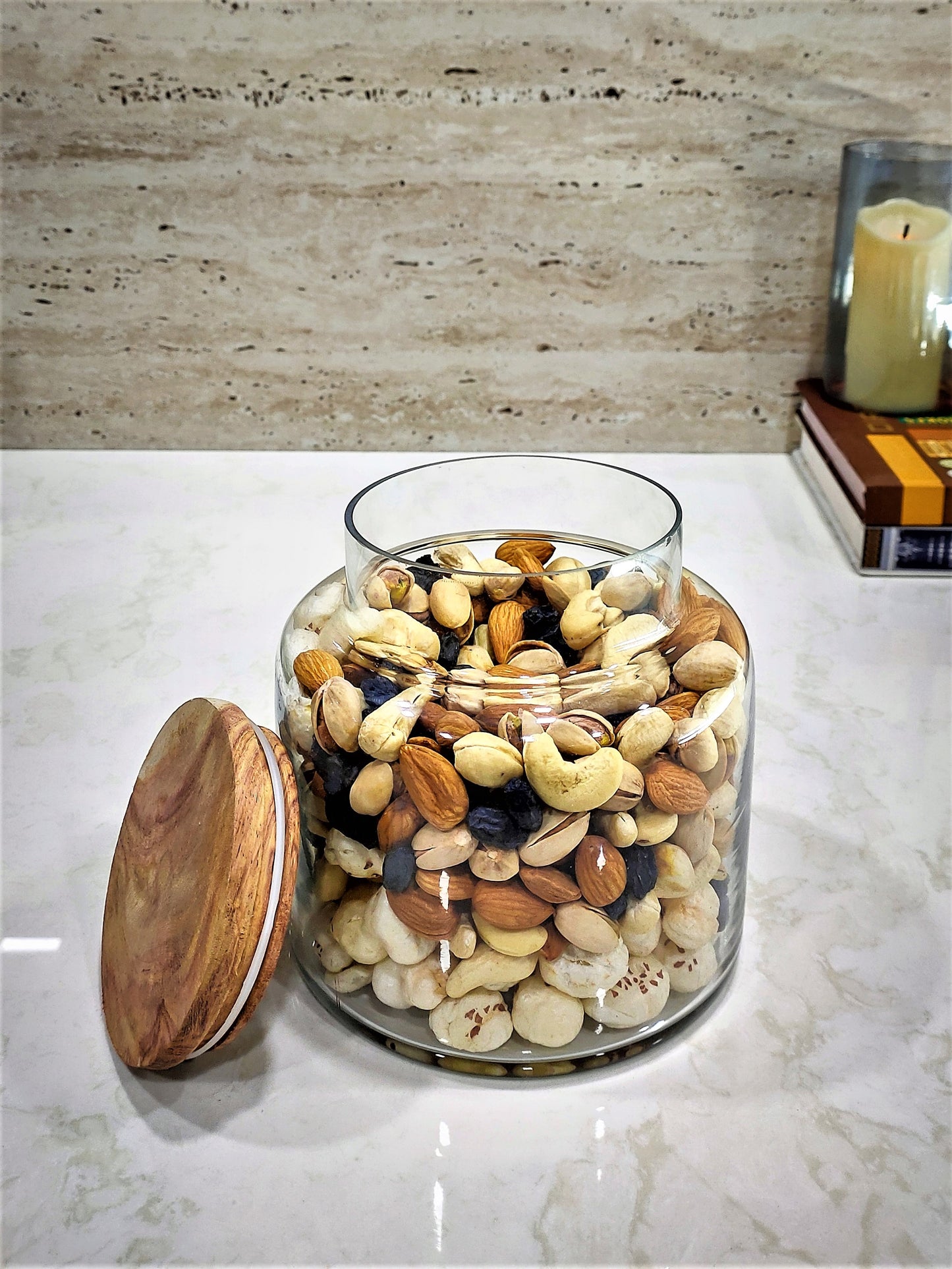 Runny Candy Glass Jar