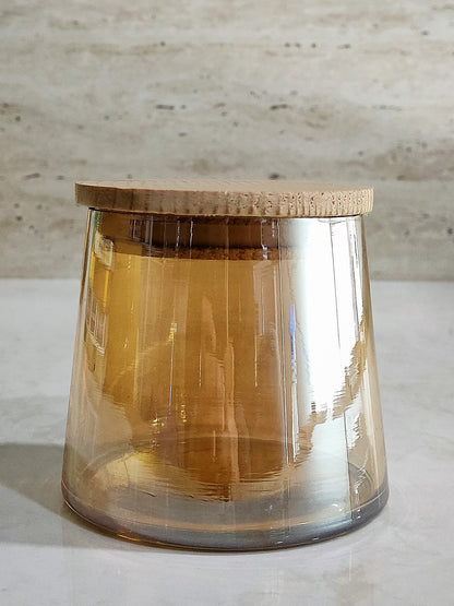 Tapper Glass Jar